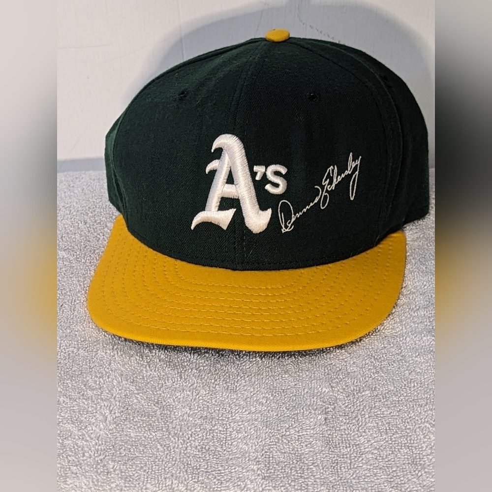 Dennis Eckersley #43 Signed Oakland Athletics Snapback Hat